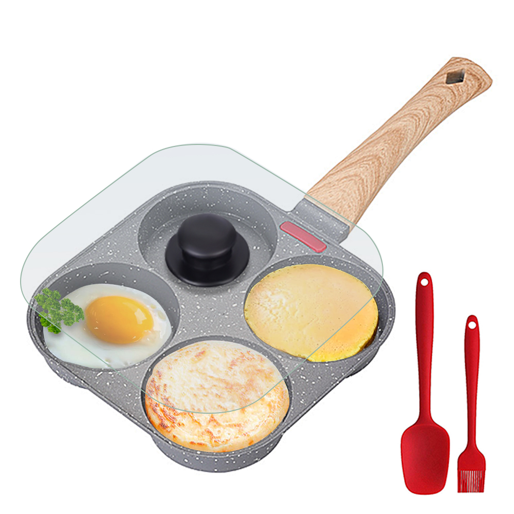 Mini Pancake Griddle - Nieprzywierająca patelnia do smażenia jajek na