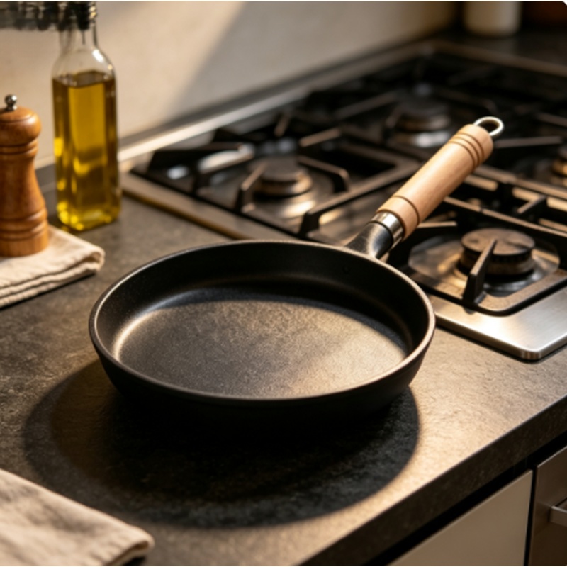 Patelnia żeliwna 26 cm, niepow – Mini Pancake Griddle recenzja i cena