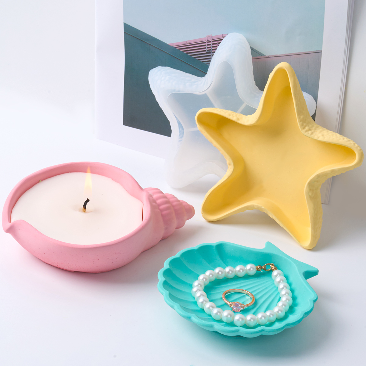 DIY betonowa rozgwiazda taca d – Potsticker Mold recenzja i cena