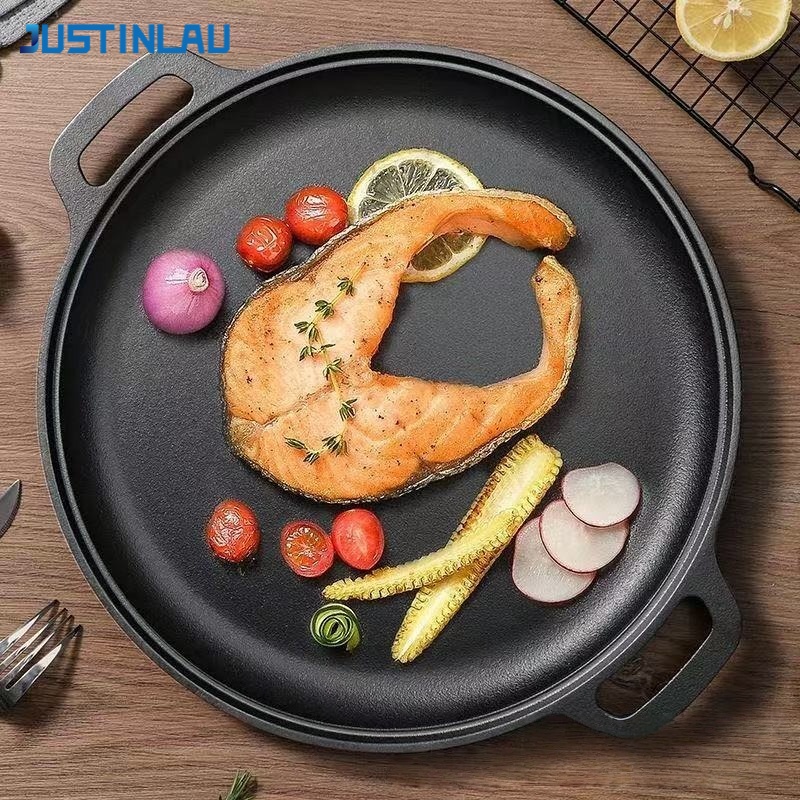JUSTINLAU Patelnia z dwoma uch – Mini Pancake Griddle recenzja i cena