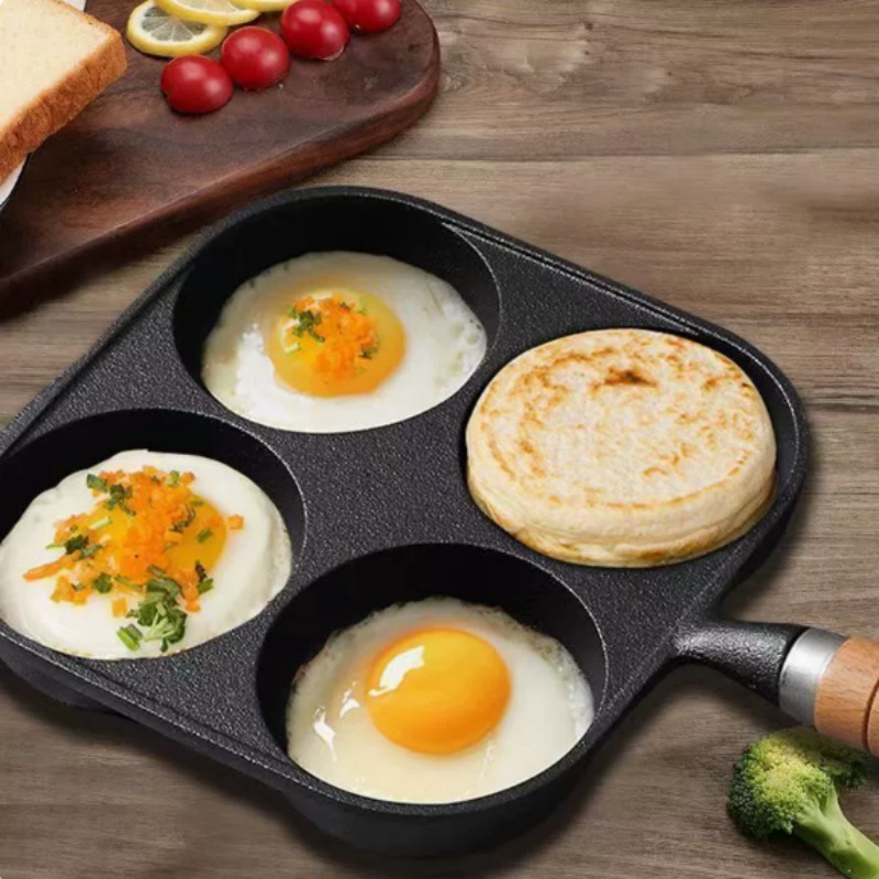 JUSTINLAU 2/4-otworowy żeliwny – Egg Waffle Pan recenzja i cena