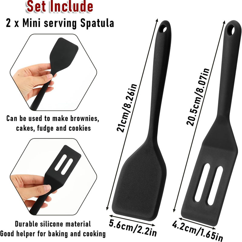 2 szt. Mini Silikonowe Szpatuł – Okonomiyaki Spatula recenzja i cena