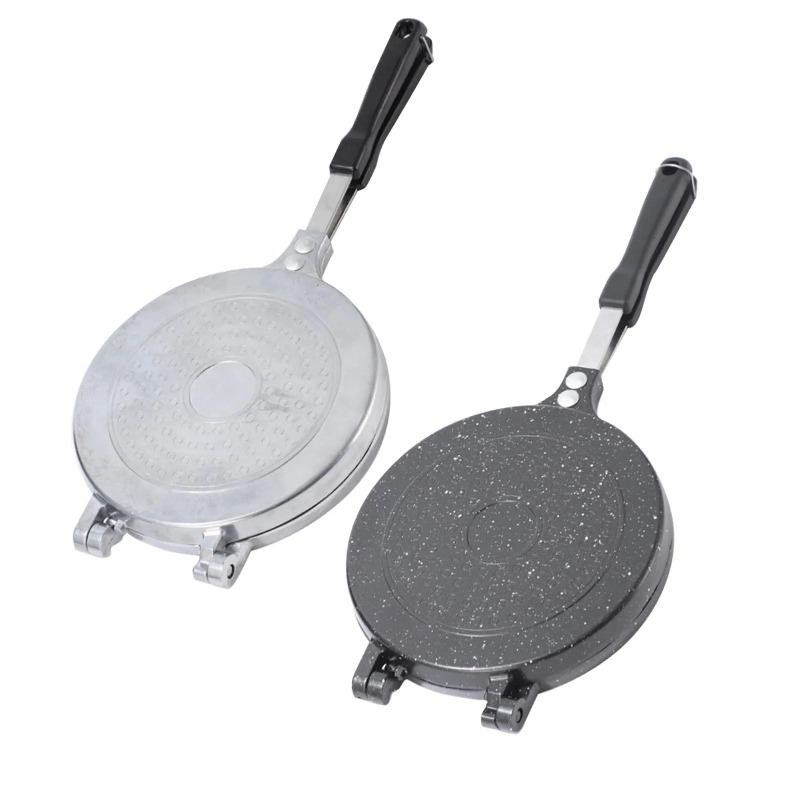 Dwustronna patelnia ze stopu a – Mini Pancake Griddle recenzja i cena